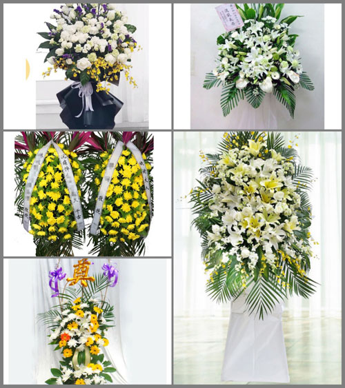 广西百色田东县白事花篮预定